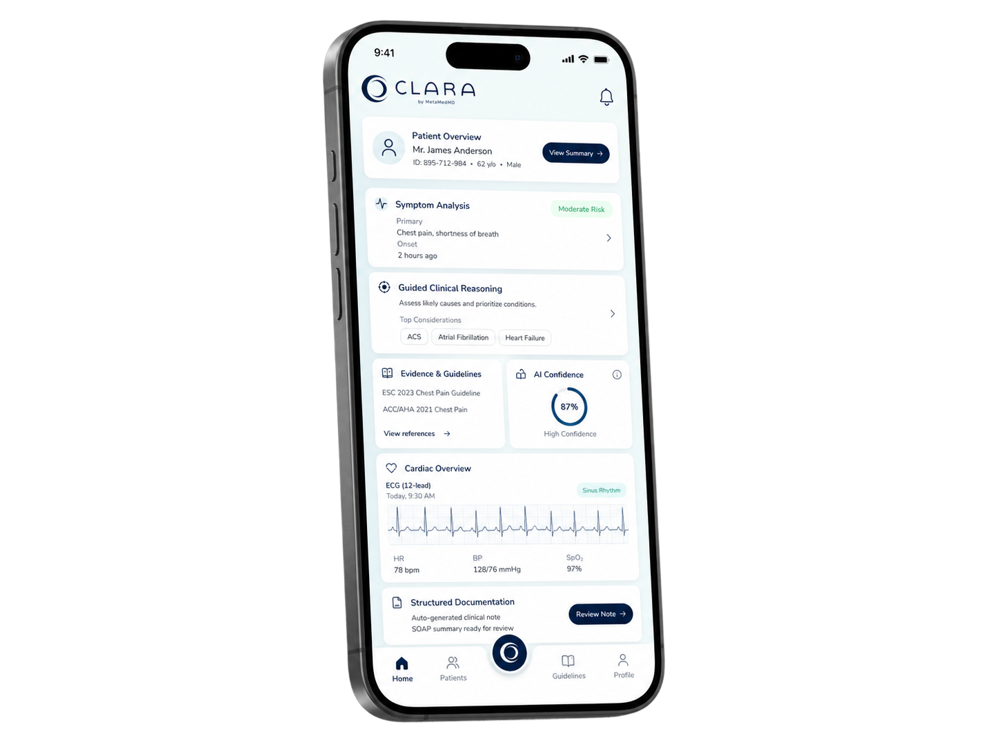 CLARA Mobile Interface